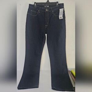 Riders by Lee Indigo Women's Relaxed Fit Straight size 16 L blue Style 10ZFRC1A9